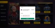 Complete the payment to receive diamonds (Image via Garena)